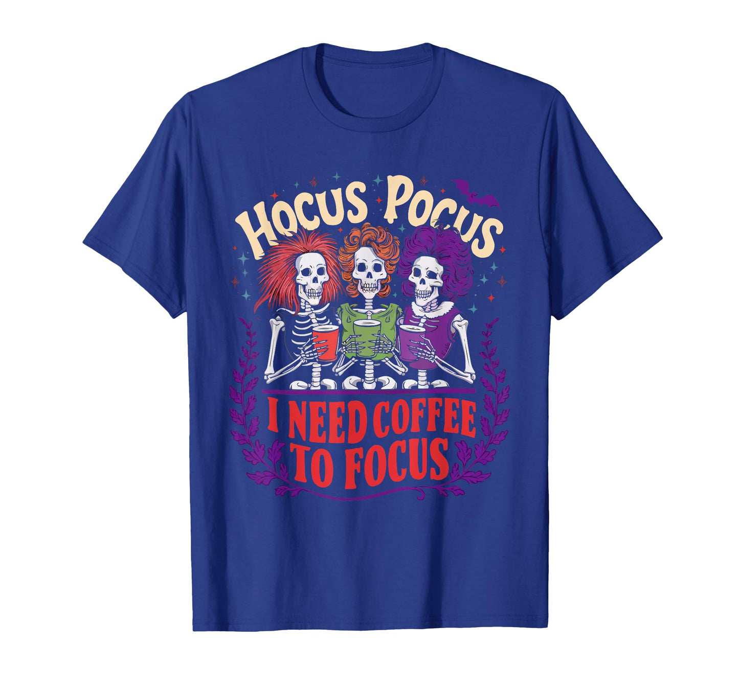 Coffee Halloween Spooky Caffeine Coffeeholic Trick Or Treat T-Shirt