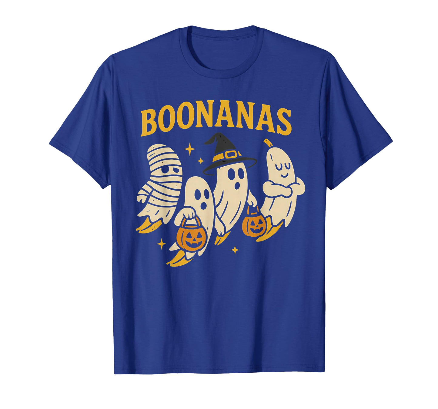 Boonanas Squad Halloween Ghost Spooky Cute Banana Costume T-Shirt