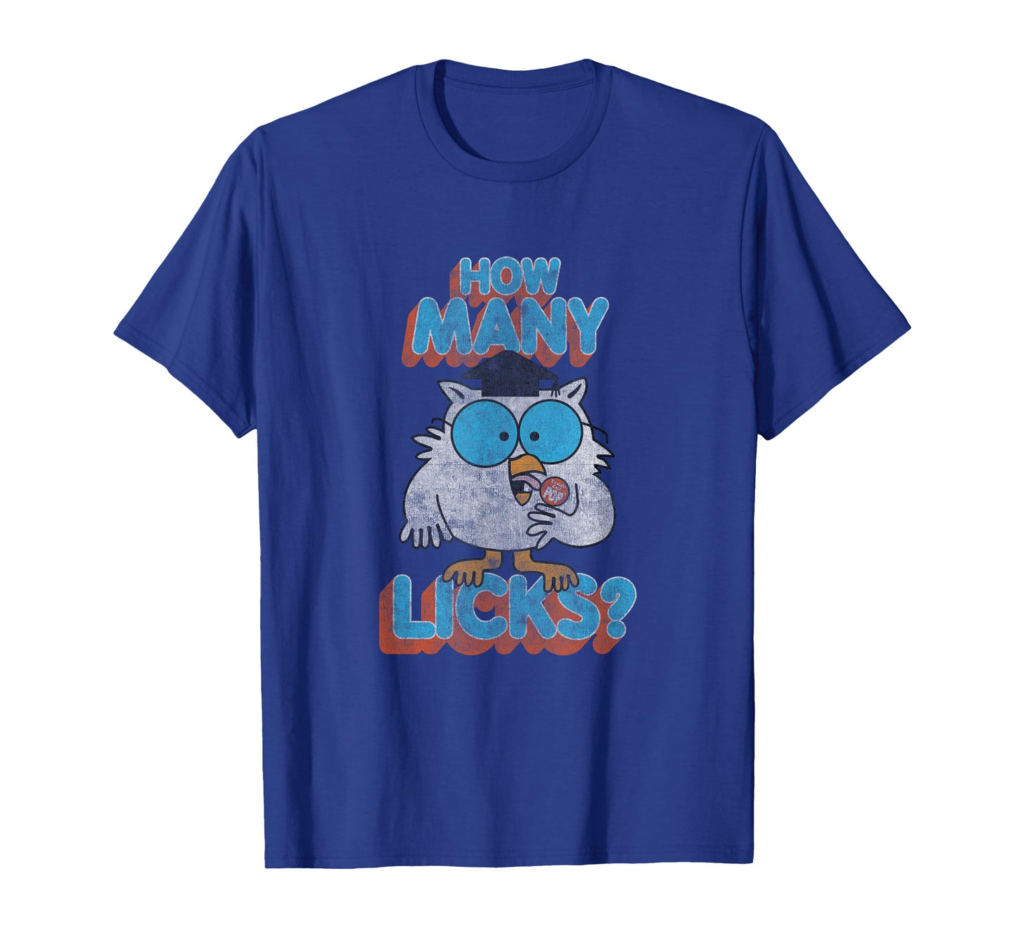 Tootsie Pop Mr. Owl "How Many Licks?" #16060 T-Shirt
