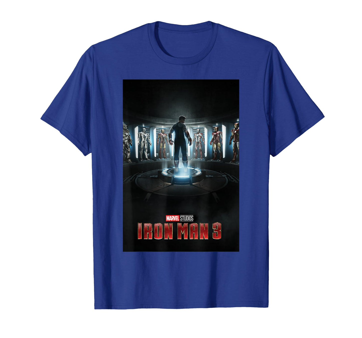 Marvel Studios Iron Man 3 Movie Poster Graphic T-Shirt T-Shirt