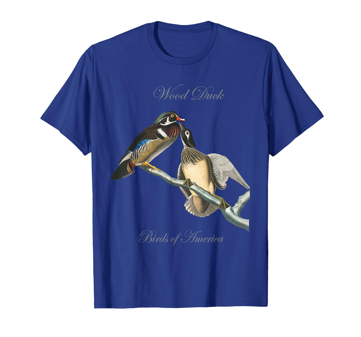 Wood Ducks - Birds of America Series Audubon T-Shirt T-Shirt