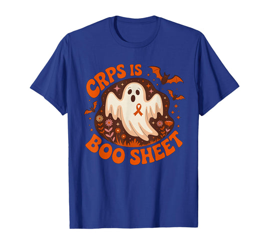 CRPS Awareness Boo Sheet Funny Ghost Halloween T-Shirt