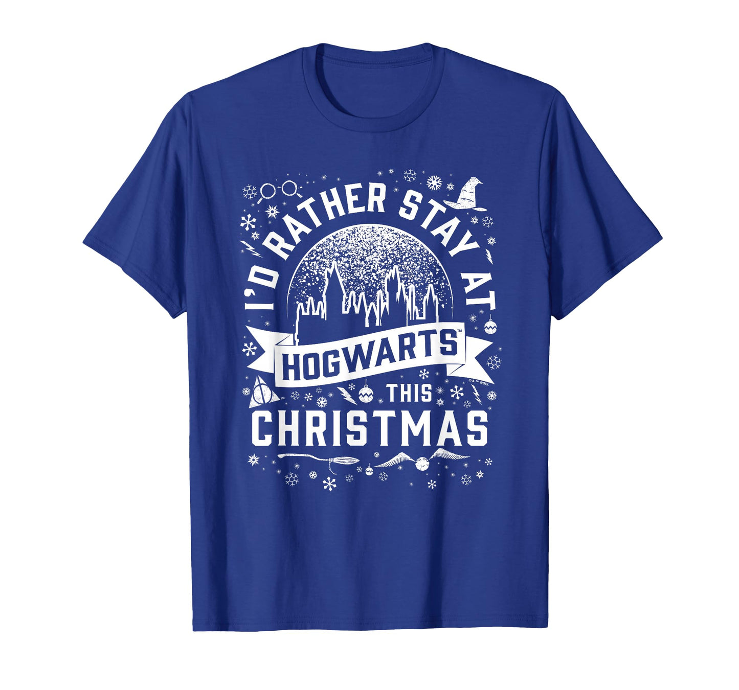 Harry Potter Hogwarts at Christmas T-Shirt