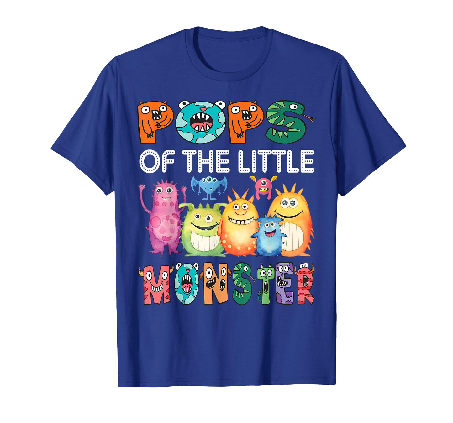 Pops Of The Little Monster Kids 1St Birthday Party T-Shirt