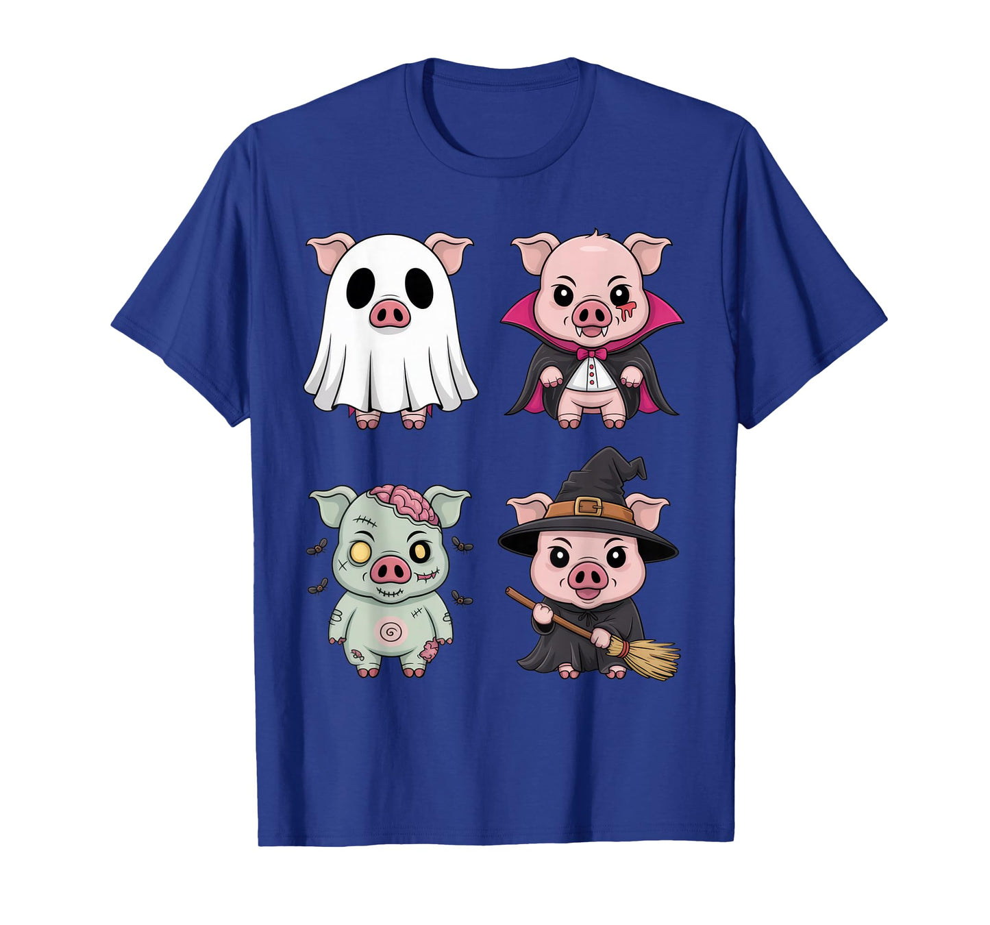 Halloween Piggy Squad Funny Costume for Animal Lovers T-Shirt