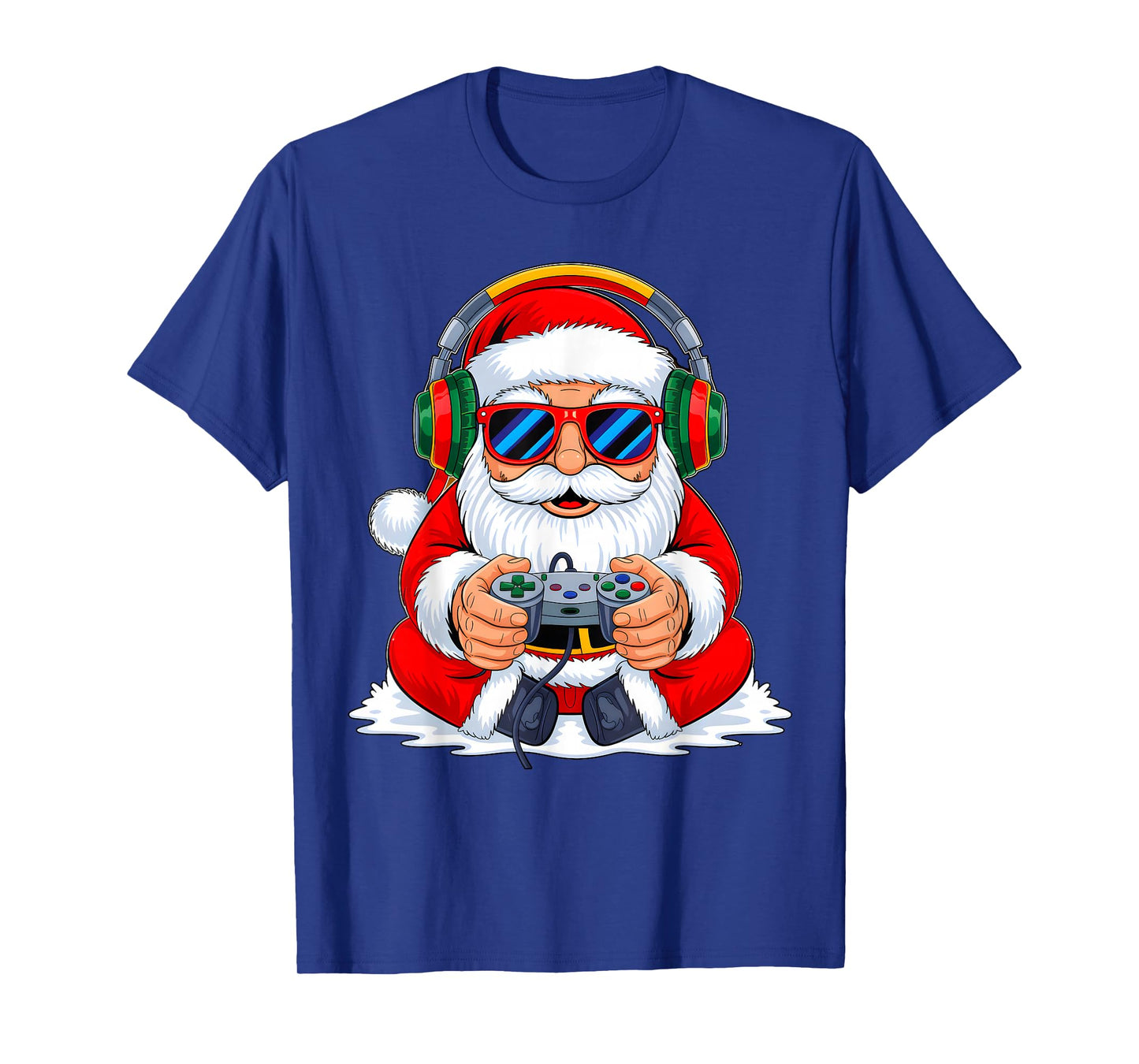 Christmas Gamer Boys Video Game Funny Santa Xmas Squad Kids T-Shirt