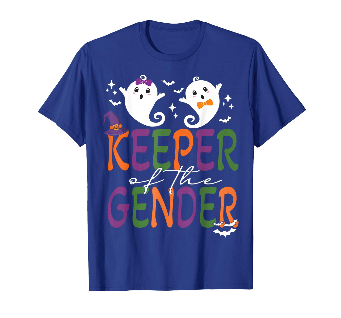 Keeper of The Gender Reveal Halloween Pregnancy Announcement T-Shirt