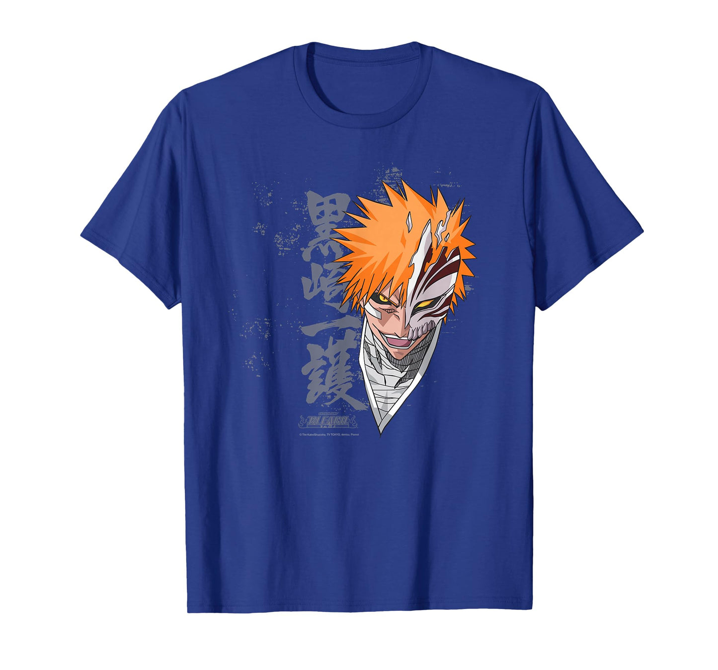 Bleach Ichigo Transform Splatter Pattern Anime T-Shirt