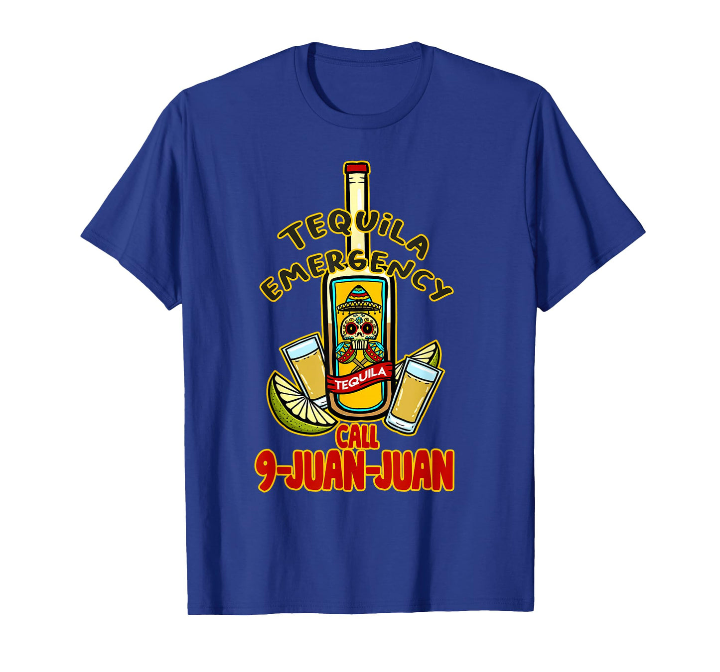 Chili Emergency Call 9 Juan Juan - Funny Mexican T-Shirt