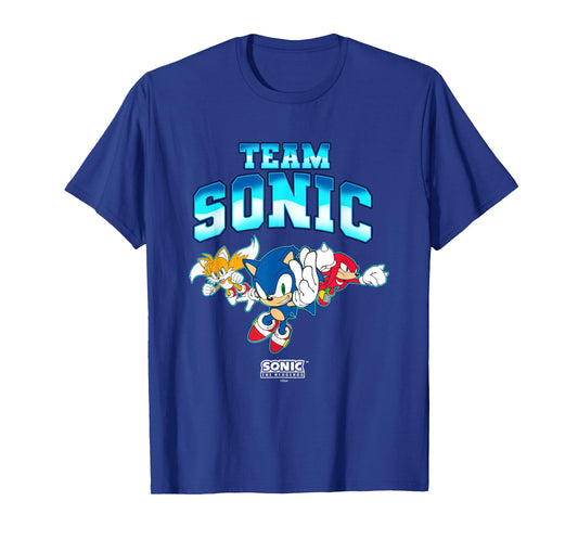 Sonic The Hedgehog Team Sonic Main Trio Epic Group Shot T-Shirt