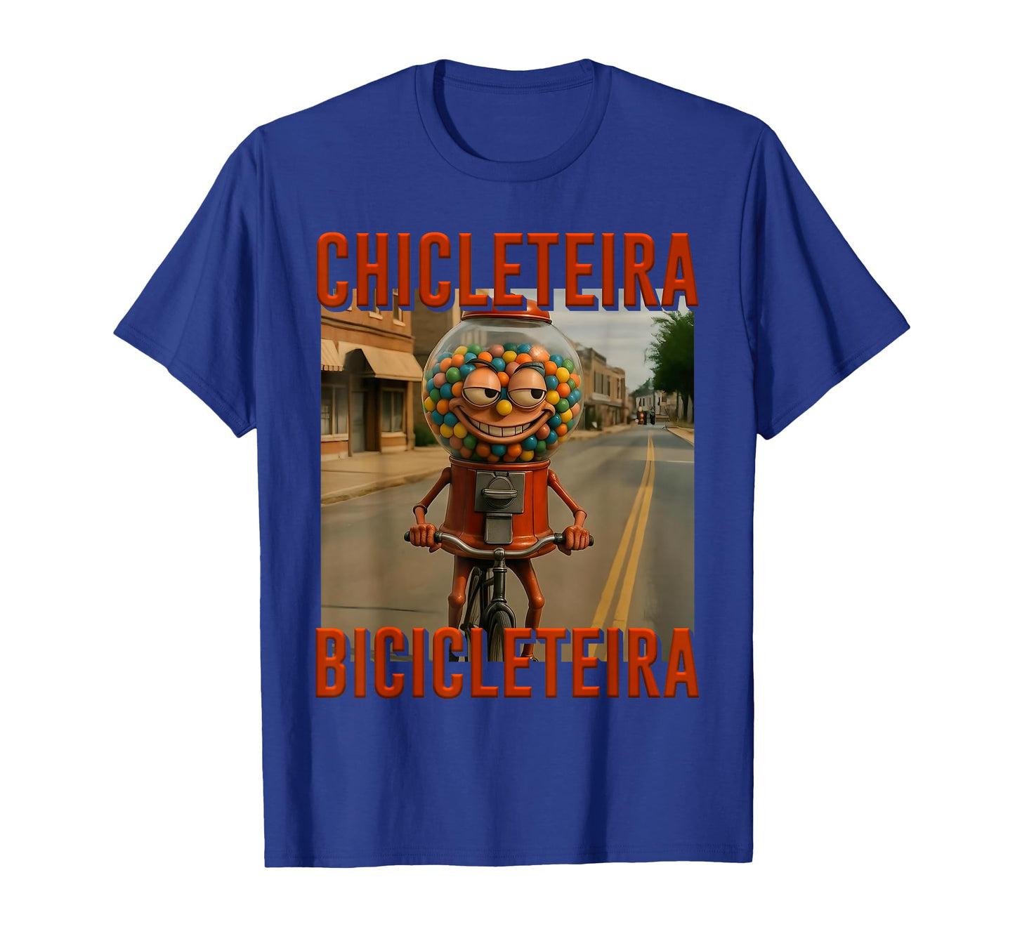 Chicleteira Bicicleteira AI Generated Monster Meme Boys Kids T-Shirt