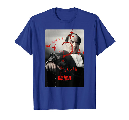 The Batman Penguin Question Mark Real Photo Poster T-Shirt