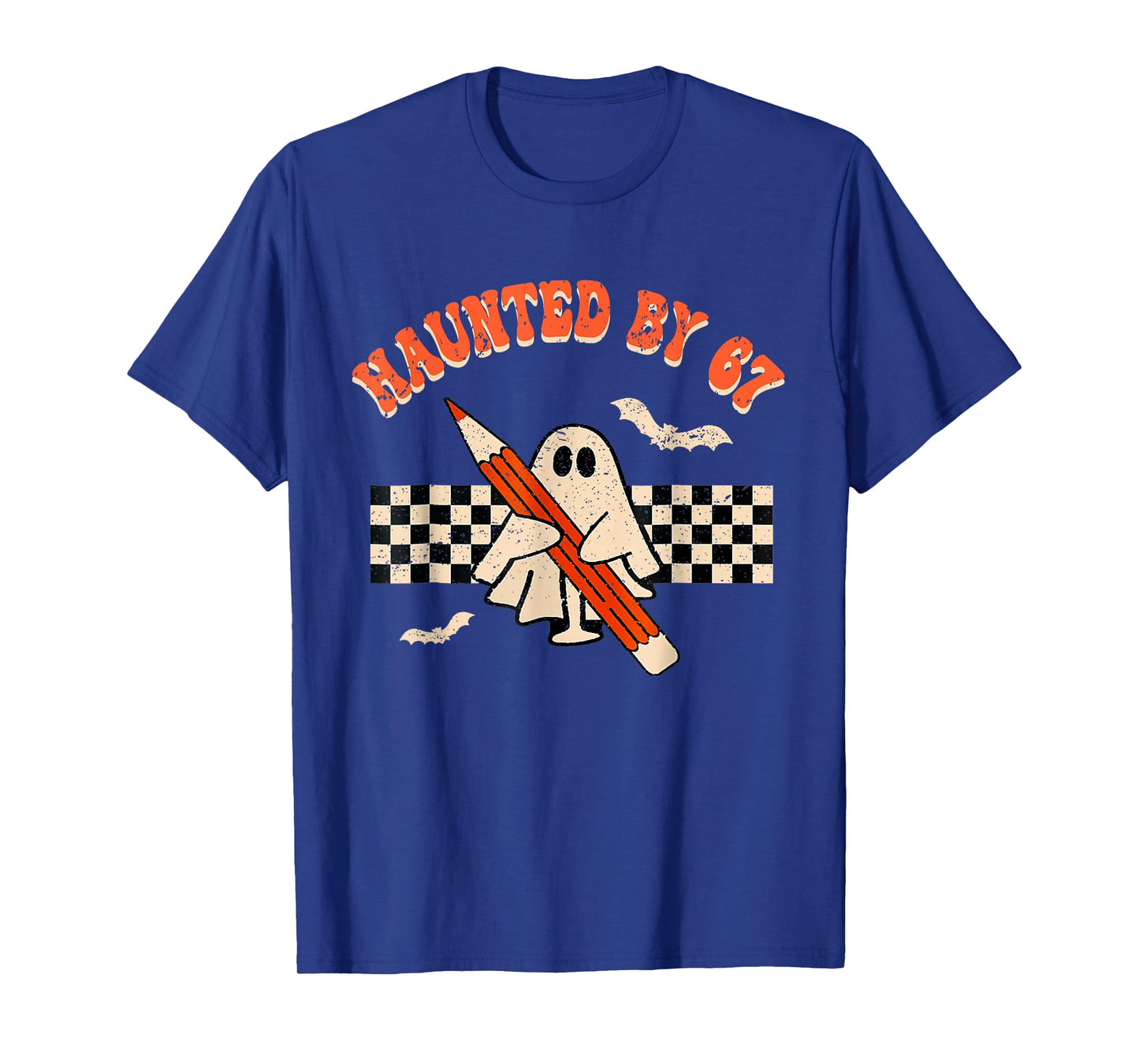 Haunted by 6-7 Meme Saying Six Seven 6 7 Halloween Costume T-Shirt