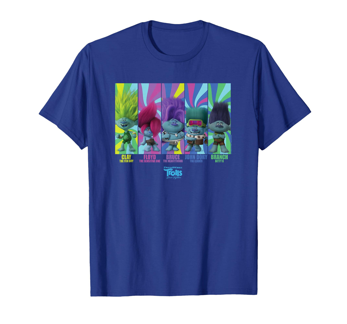 DreamWorks Trolls Band Together BroZone Band Members T-Shirt