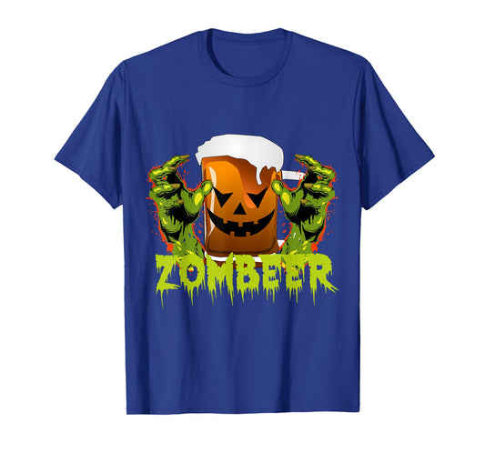 Adult Mr Teenager Beer Zombie Zombeer Drinking Alcohol T-Shirt