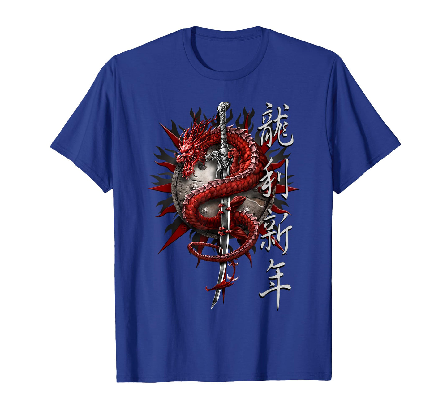 Spiral Original - Oriental Dragon - Gothic Dragon T-Shirt