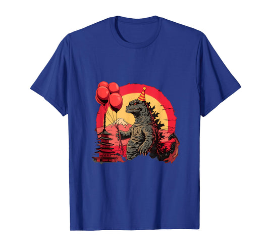 Kaiju Birthday Party Japan Monster Movie Bday Japanese T-Shirt