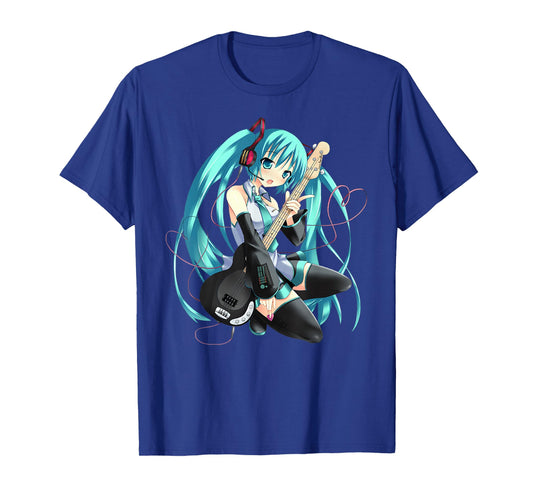 Perfect Anime Girl, I love Music, Anime and Manga Cosplays T-Shirt