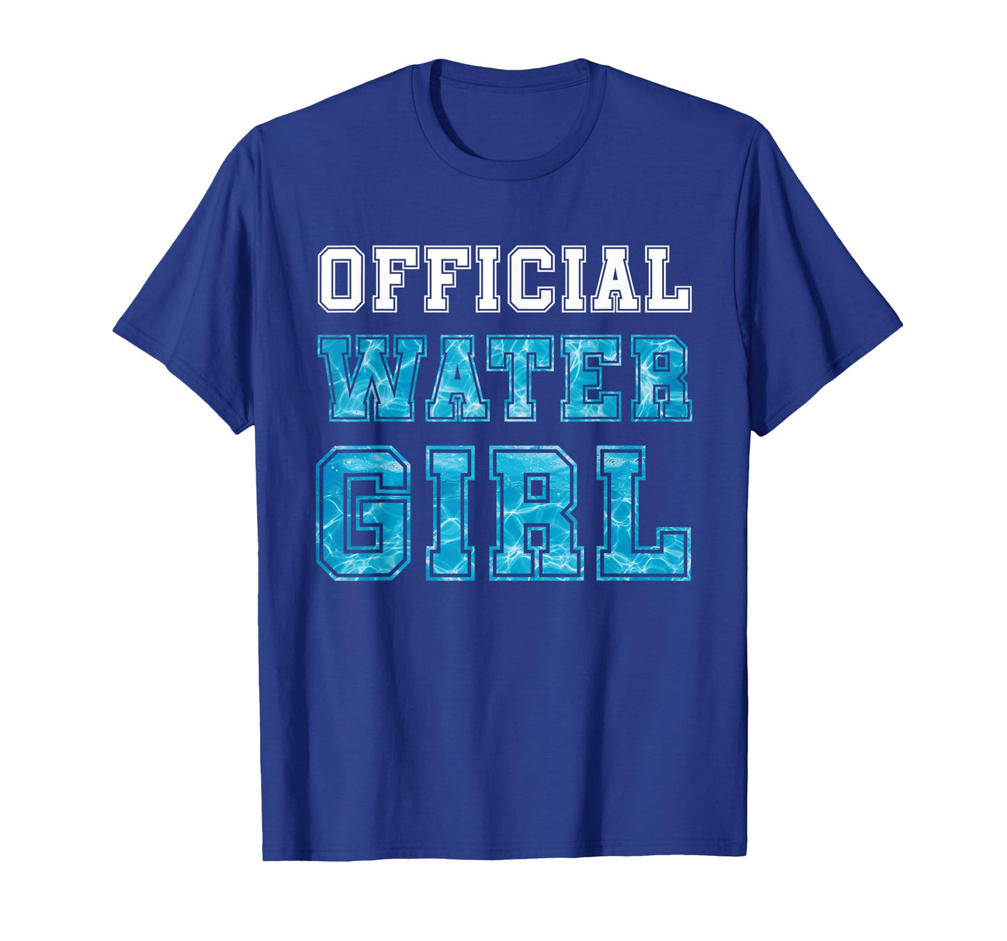 Official Water Girl Team Watergirl Hydration Manager T-Shirt