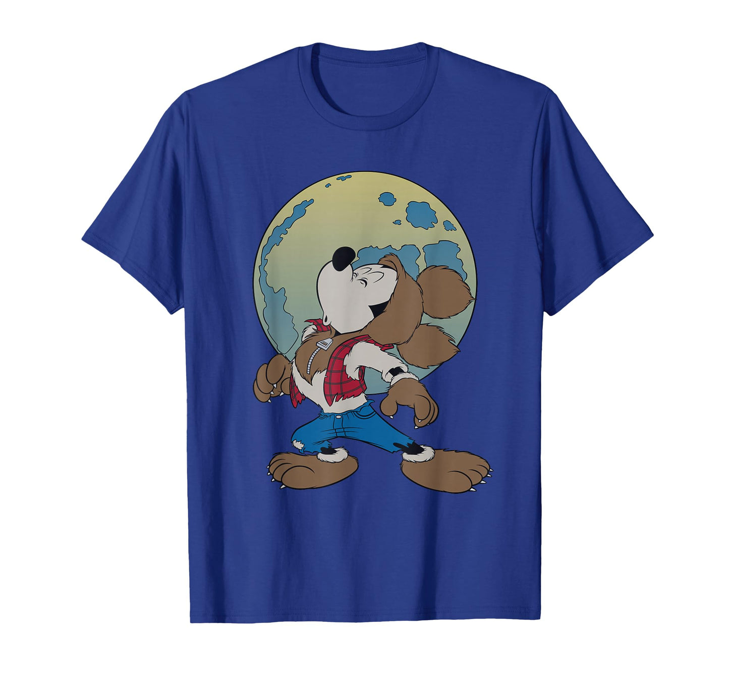 Disney Mickey Mouse Werewolf Halloween Costume T-Shirt