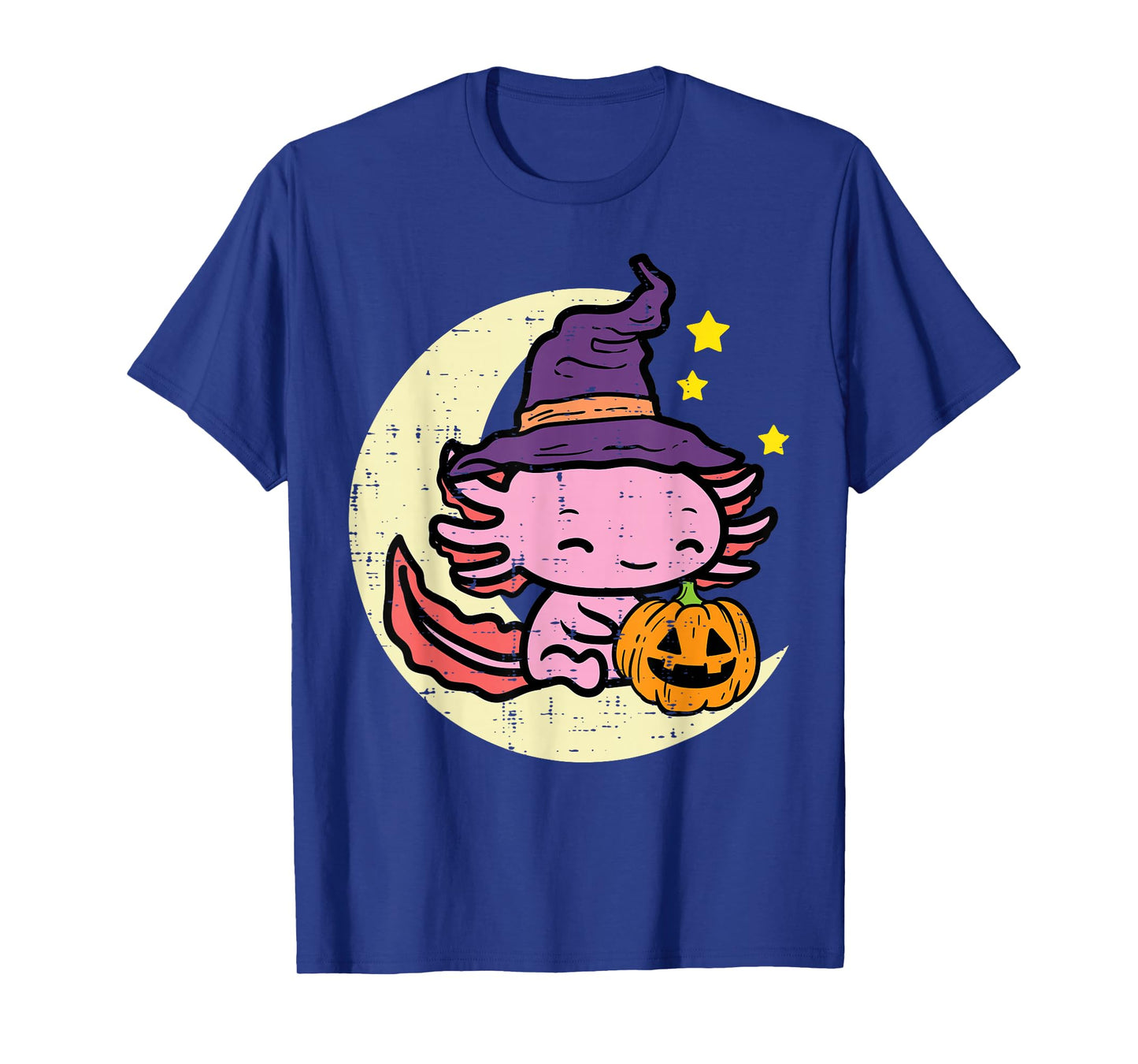 Halloween Axolotl Cute Fall Costume Girls Kids Toddler Women T-Shirt