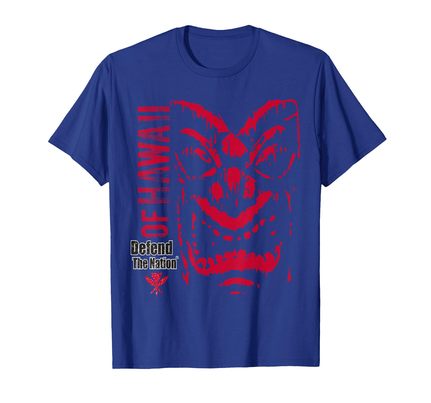 Defend The Nation: Men's Defend The Nation Hawaii Tiki T-Shirt