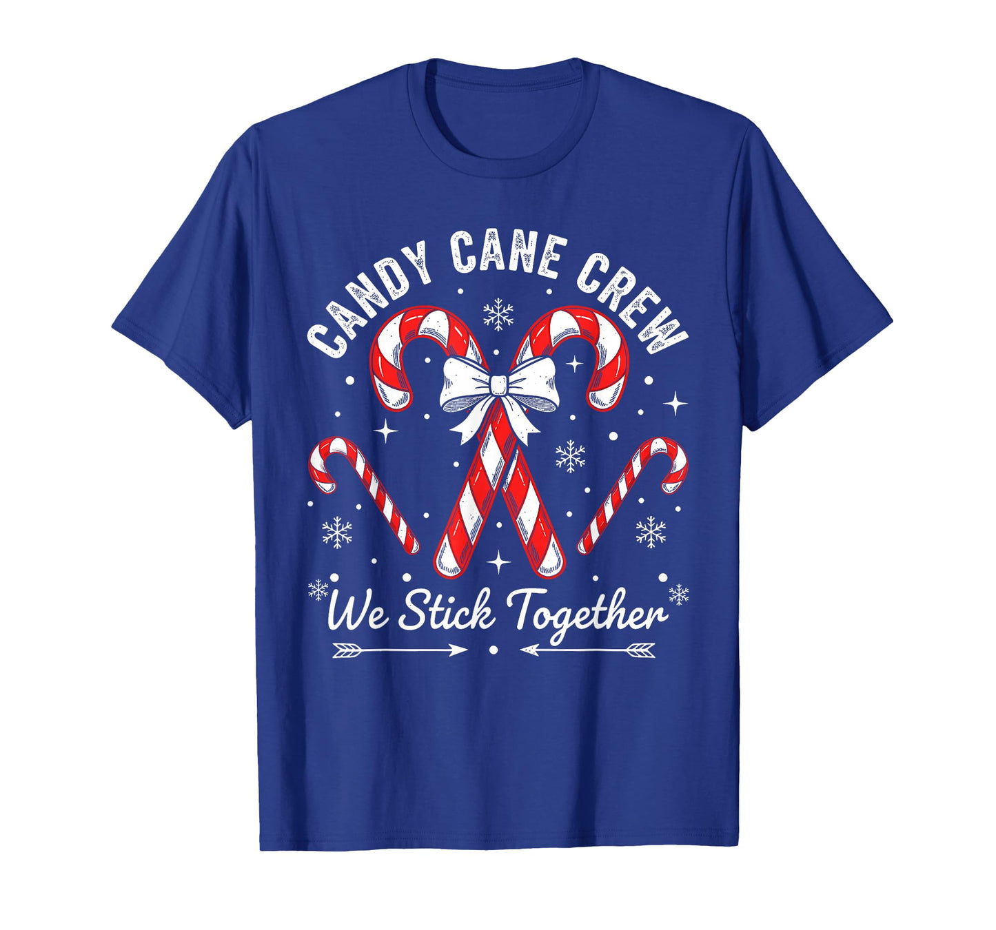 Candy Cane Squad Christmas Shirt Family Matching Pajamas T-Shirt