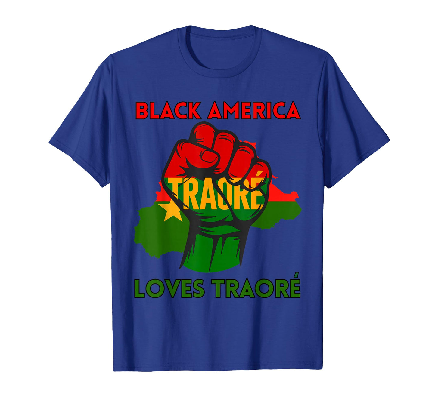 Burkina Ibrahim Traoré Shirt Black loves Ibrahima Traoré T-Shirt