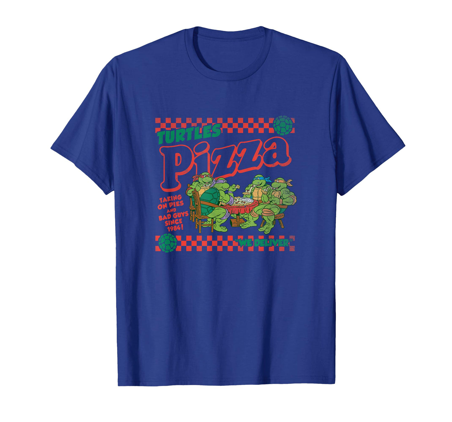 Teenage Mutant Ninja Turtles Pizza Delivery Classic Logo T-Shirt