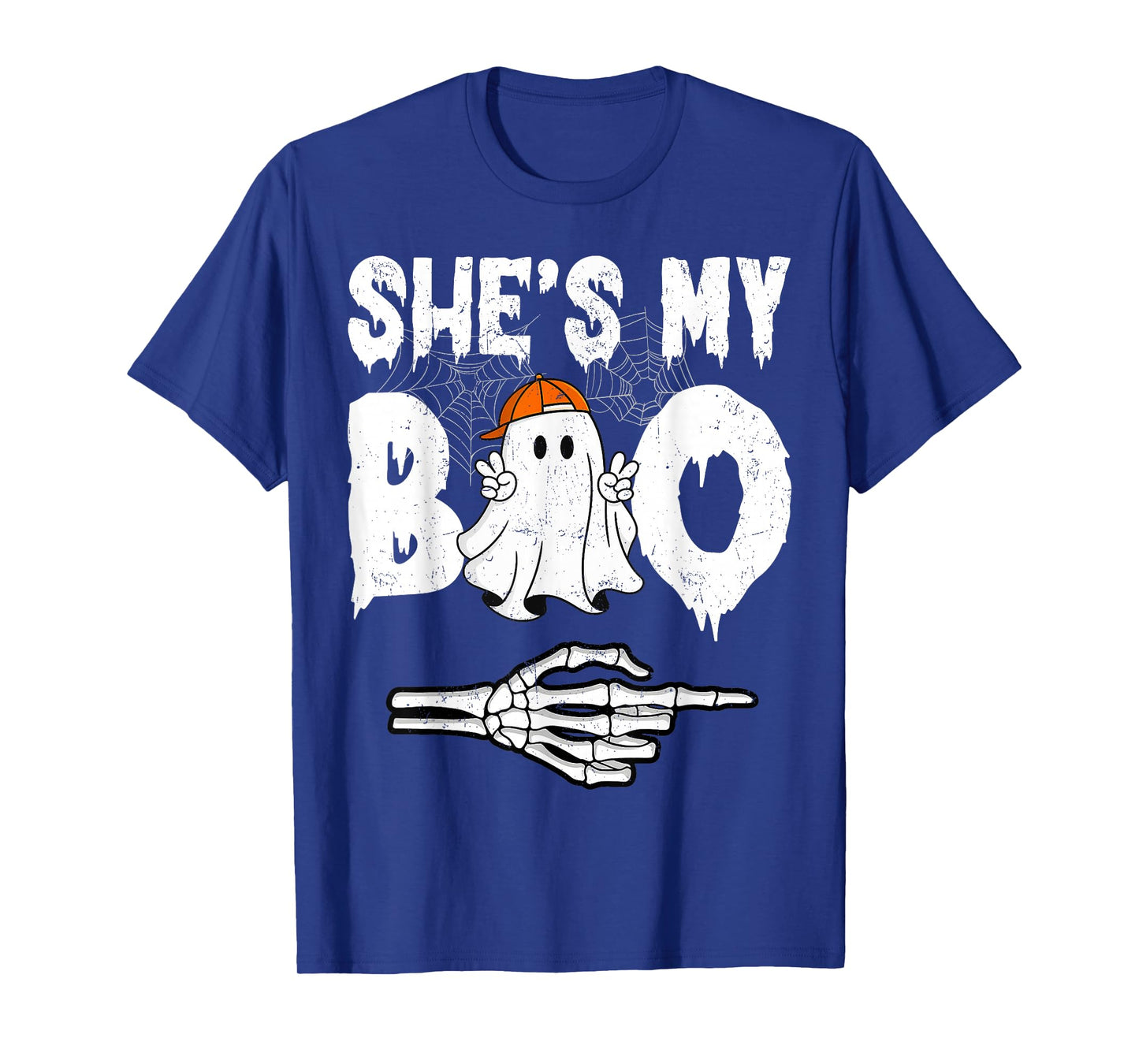 Shes My Boo Couple Matching Halloween Costumes T-Shirt