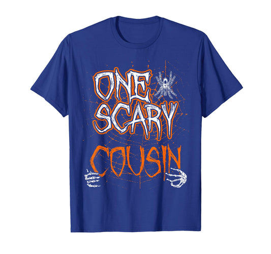One Scary Cousin Matching Family Halloween costume T-Shirt