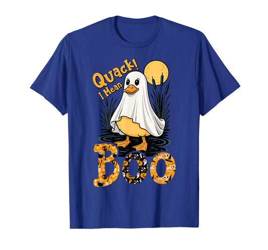 Quack I Mean Boo Duck Trick or Treat Spooky Halloween Party T-Shirt