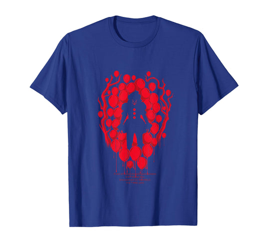 Pennywise Balloons Horror Movie Icon T-Shirt
