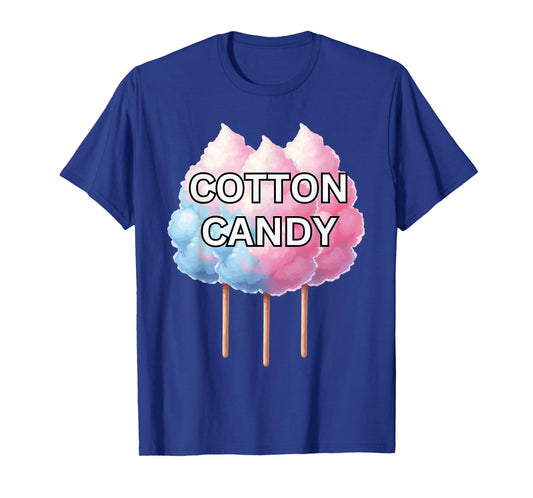 Cotton Candy Pink and Blue On A Stick T-Shirt