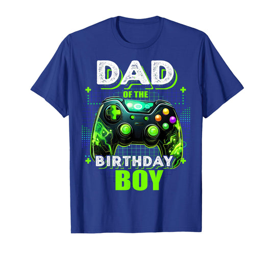 Dad of the Birthday Boy Matching Video Game Birthday Party T-Shirt