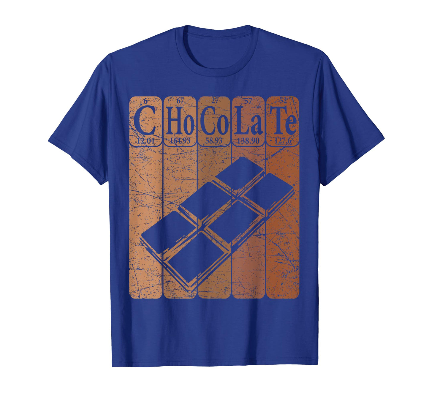 Chocolate Periodic Table Elements Chocoholic Chocolate Lover T-Shirt
