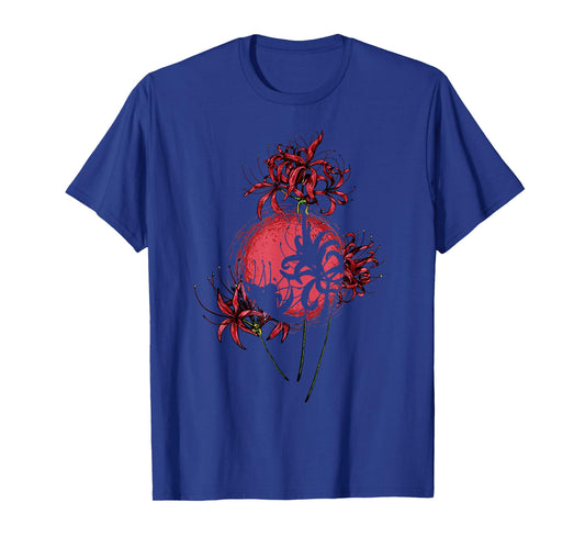 Japanese Spider Lily Lycoris Grunge Anime Aesthetic Flower T-Shirt