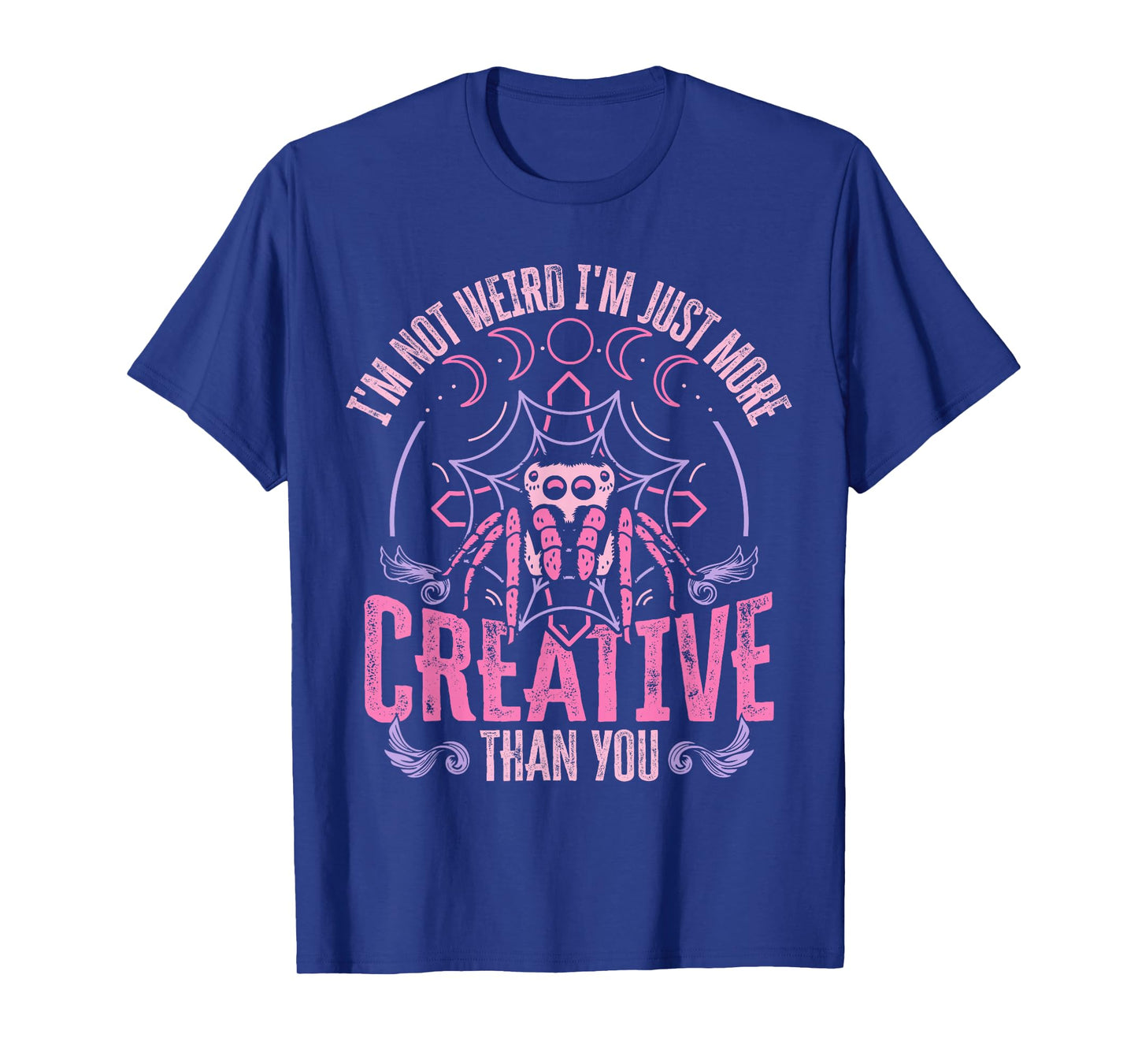 Kawaii Creepy Spider Pastel Goth Anime T-Shirt