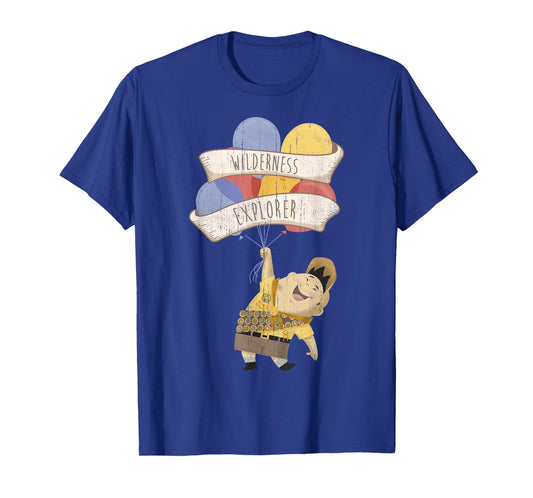 Disney Pixar Up Distressed Wilderness Explorer Russell T-Shirt