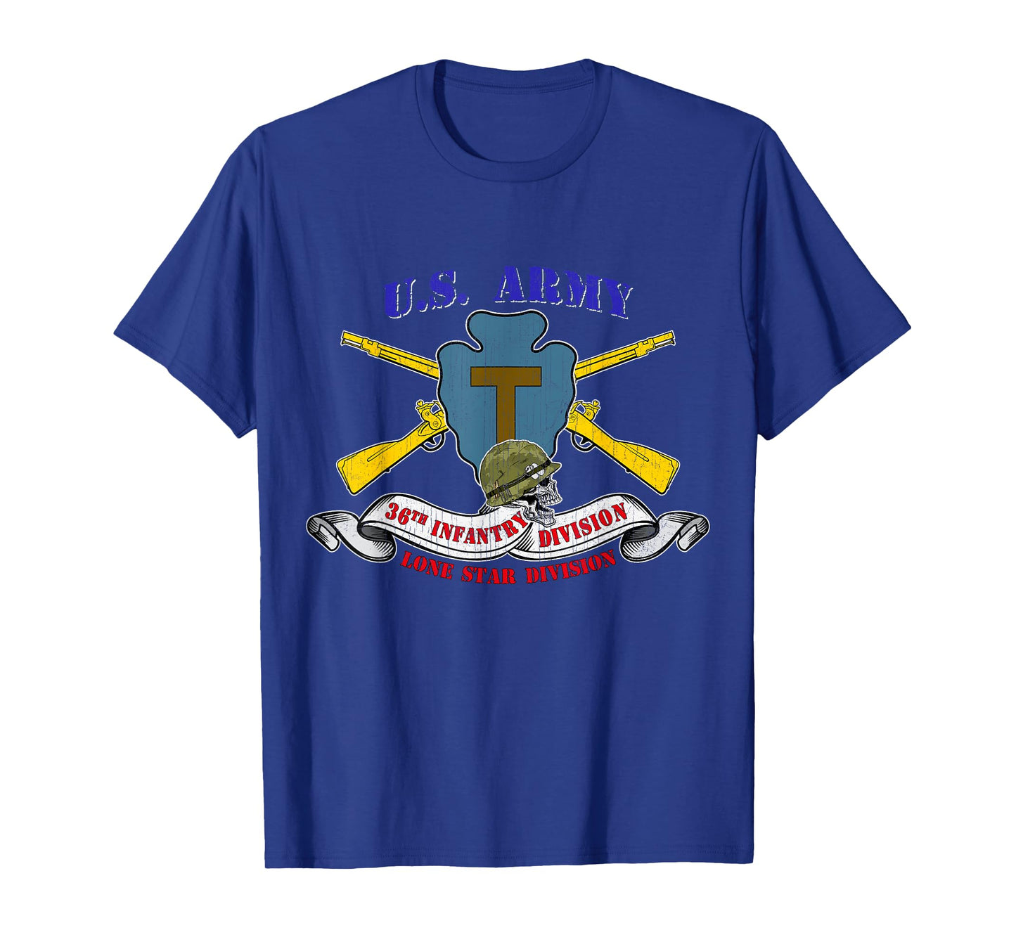 36th Infantry Division 36th ID Veteran Camp Mabry Vintage T-Shirt