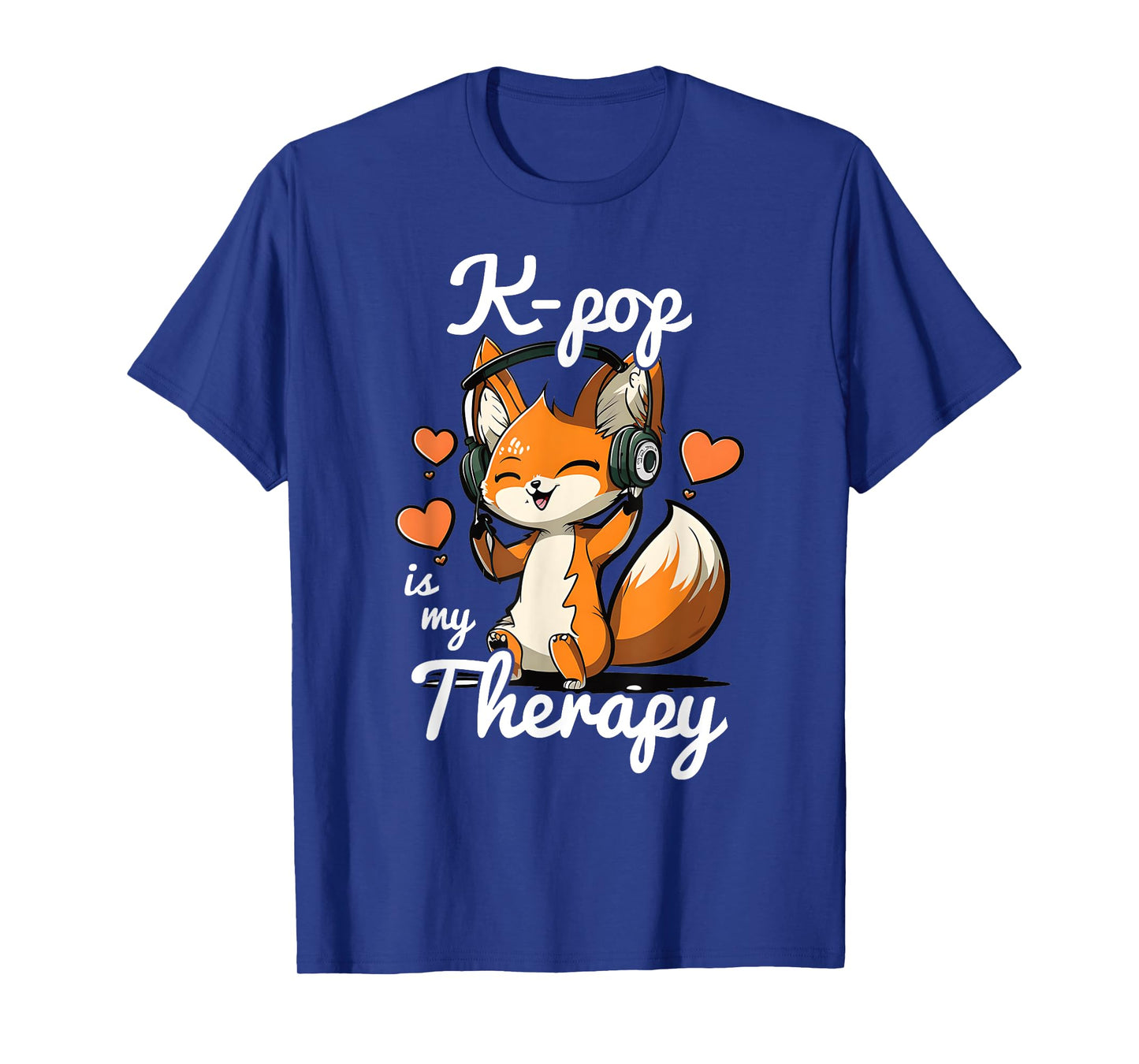 Kpop is My Therapy Fox Korean Pop Merch K-pop Merchandise T-Shirt
