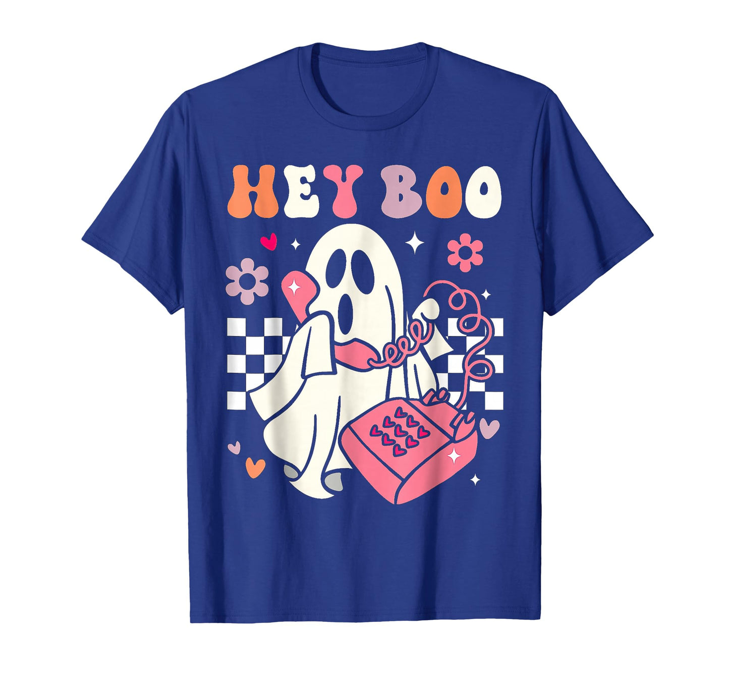 Hey Boo Ghost Halloween T-Shirt