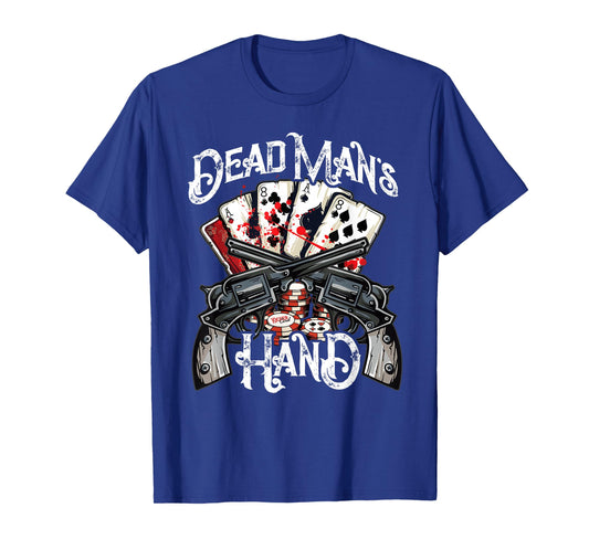 Dead Man's Hand, Aces & Eights Poker Player T-Shirt