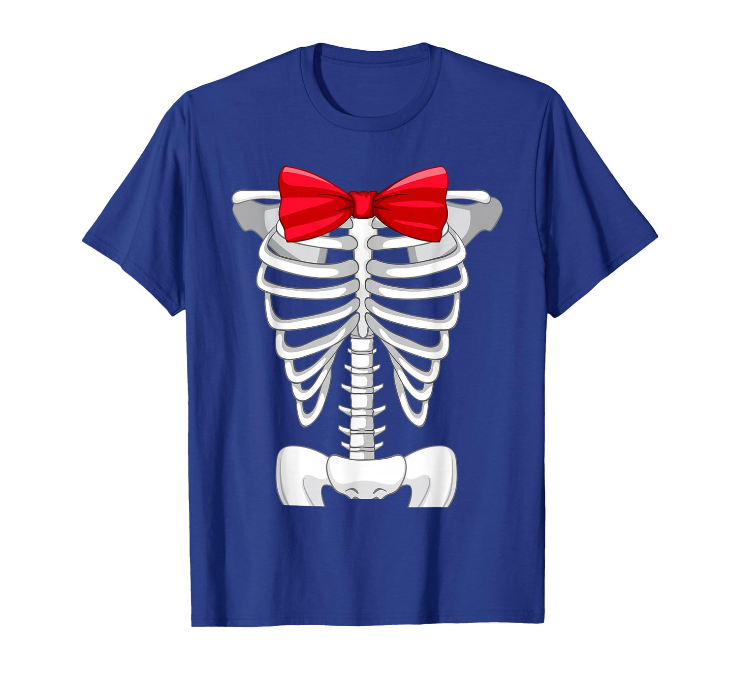Cool Skeleton Rib Cage X-Ray Halloween Costume Boys Kids T-Shirt