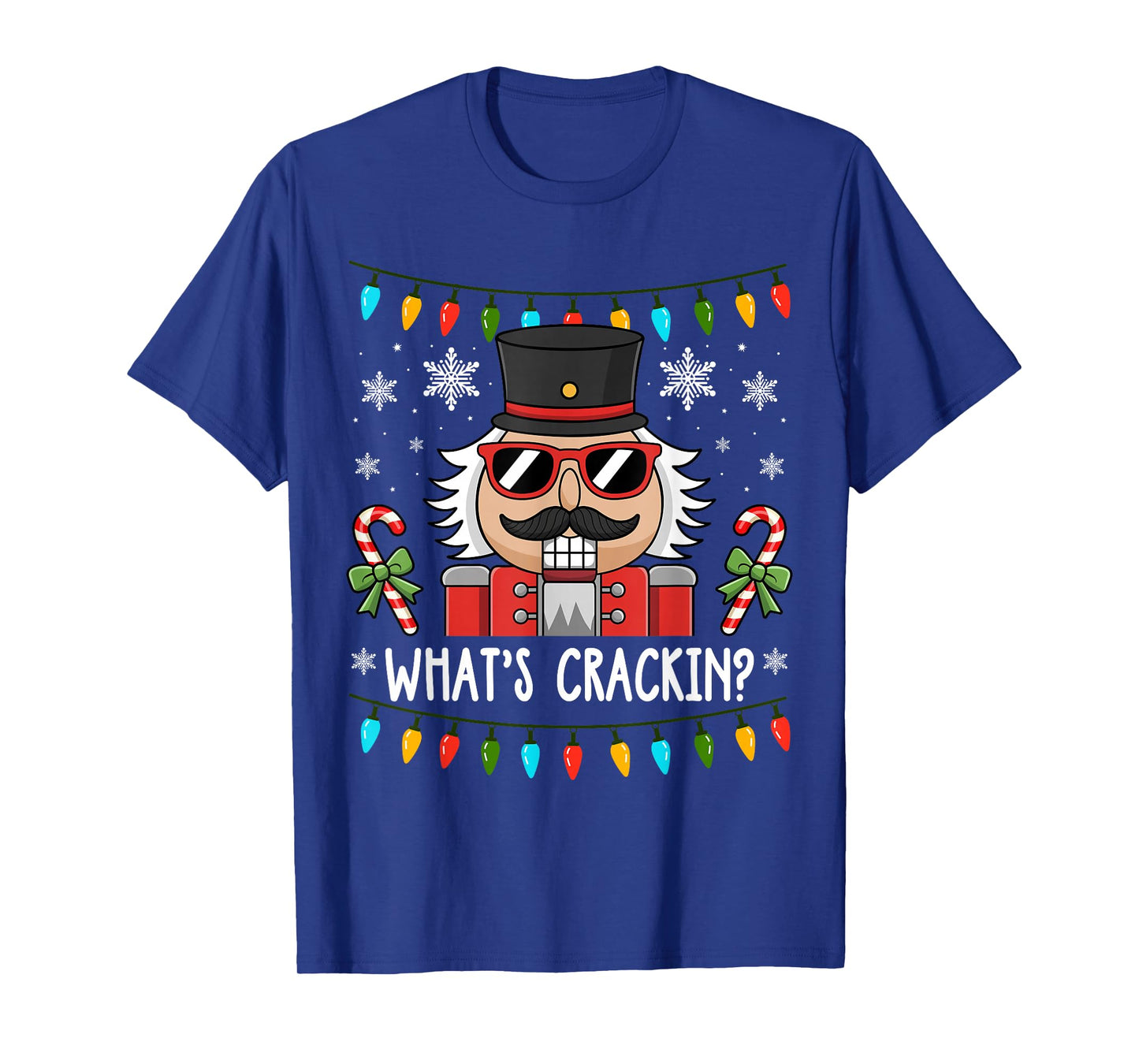 Christmas Nutcracker What's Crackin Funny Xmas T-Shirt