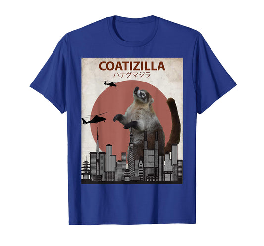 Coatizilla Funny Coati T-Shirt | Cool Coati Lovers Gift T-Shirt