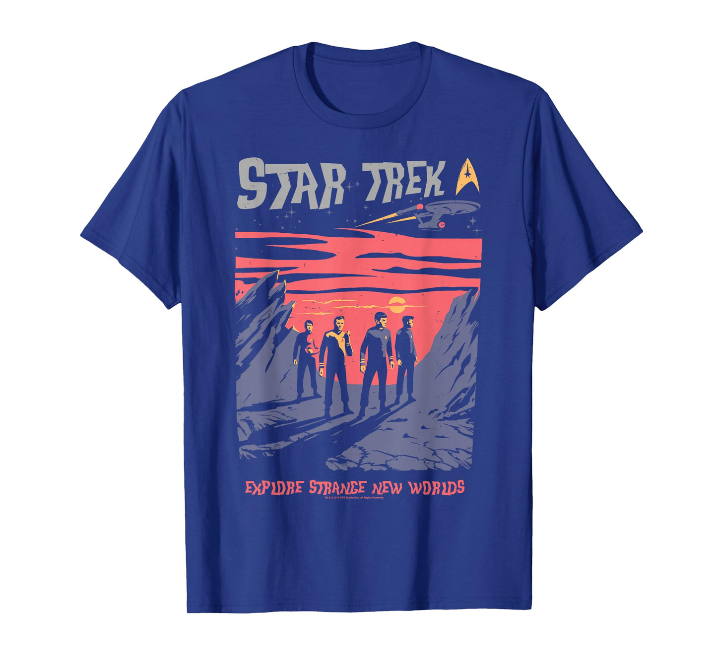 Star Trek Explore Strange New Worlds Fan Art T-Shirt