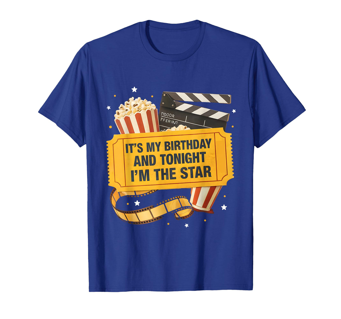 Movie Birthday Party Theme Family Movie Night T-Shirt