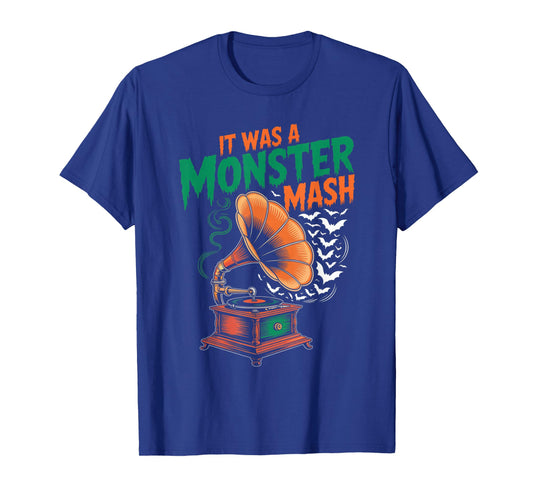 It was A Monster Mash Retro Halloween Party Vibe T-Shirt