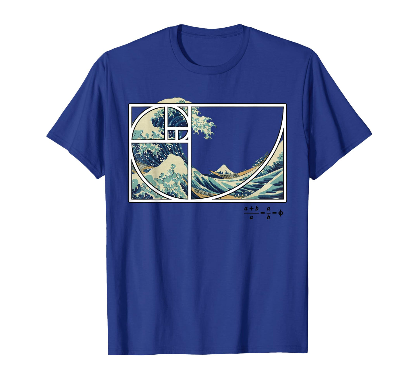 The Great Fibonacci Wave off Kanagawa T-Shirt